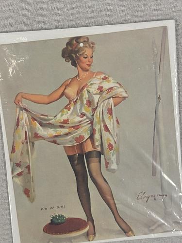 1968 brown and bigelow pinup calendar missing 1 page