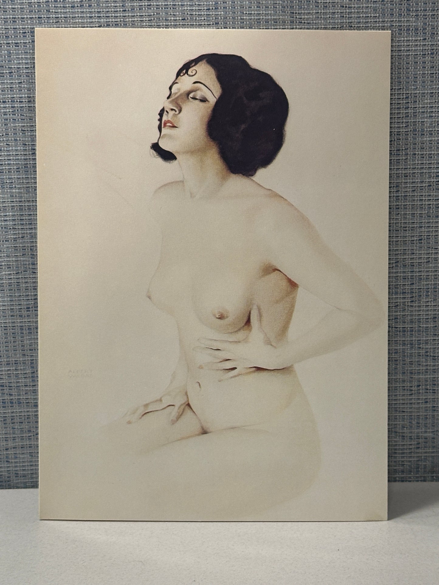 "Yearning" by Alberto Vargas greeting card