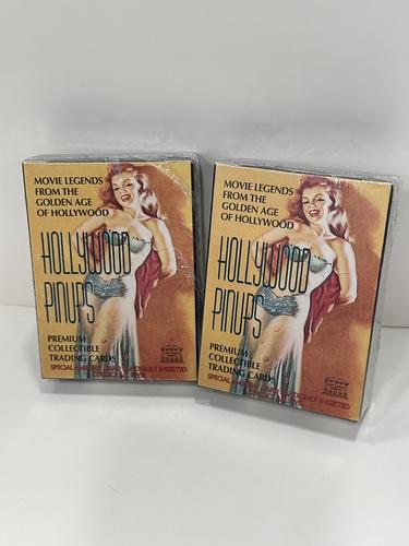 Movie Legends from the Golden Age of Hollywood | Hollywood Pinups | Premium Collectible Trading Cards | Special Marilyn Card Randomly Inserted, Collect All Five!